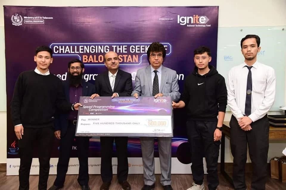 IGNITE Speed Programming Competition - Winner
