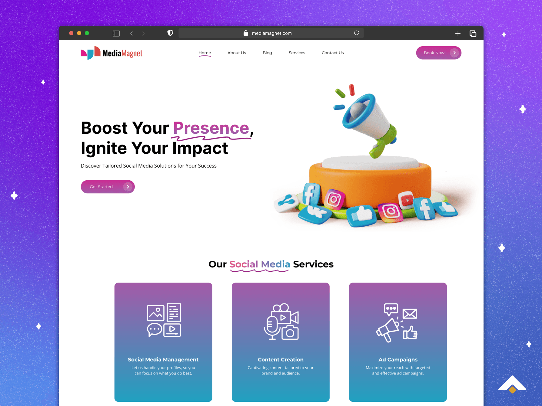 MediaMagnet - Social Media Marketing Agency